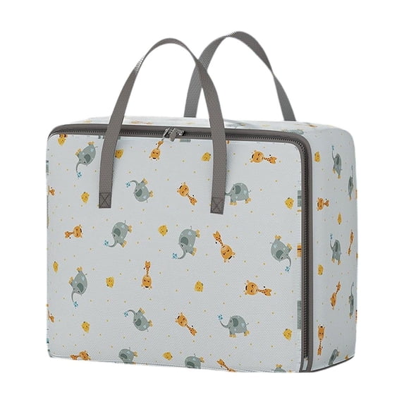 Aurorax Extra Large Storage Bags for Clothes Heavy Duty Thickened Double Zipper Space Saving Tote Bags for Closet Bedroom Travel