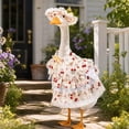 thumbnail image 1 of Aurorax Valentine's Day Porch Goose Outfits 23" Holiday,Goose Clothes for Cement Goose Porch Goose 17/19 inch,Lady Skirt and Hat All the Season 23" Porch Goose Clothing Accessories, 1 of 6