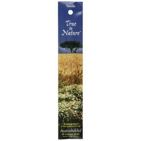 Auroshikha Incense, Vanilla, 10 Gram