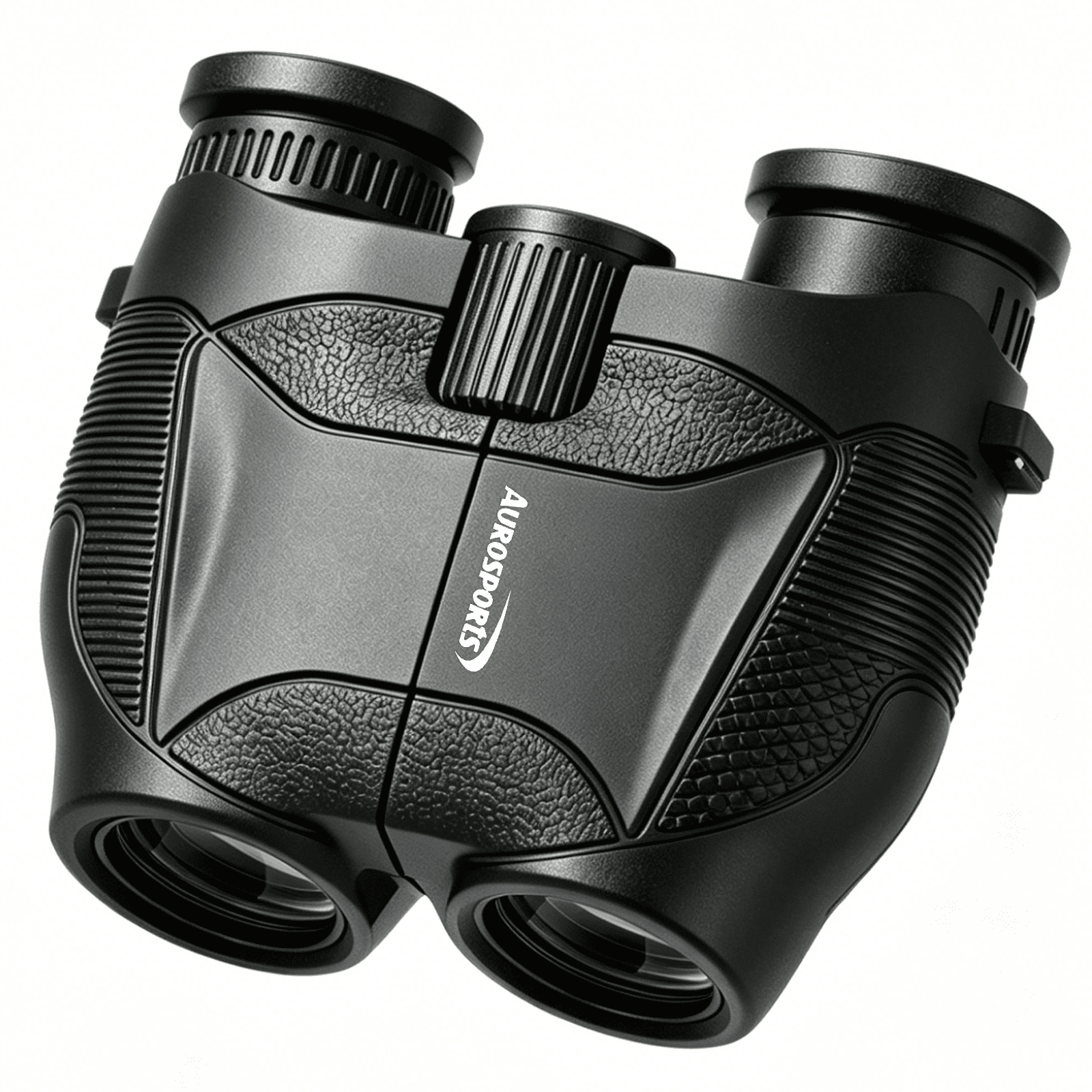 Aurosports 12x25 Compact Binoculars, High-Powered HD for Adults & Kids – Bird Watching, Hunting, Hiking, Camping, Concerts