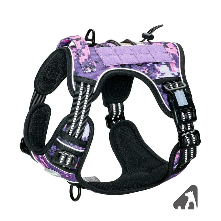 Service dog harness purple cheap