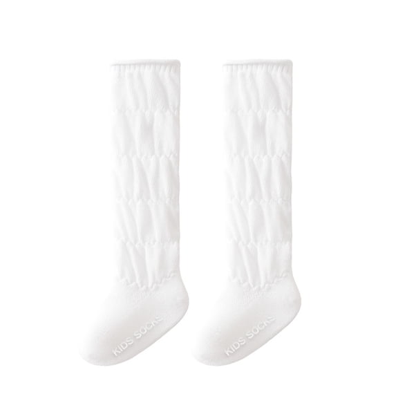 Auroural Children's Boys and Girls Solid Mid Lengthtube Socks Sports Kids Socks Over The Knee Socks Sweat Absorbing and Odor Proof Socks