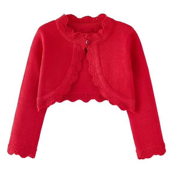 Auroural Clothes for Baby Girl 6- 12 Toddler Kids Baby Girls Fashion Cute Color Long Sleeved Thin Style Button Cardigan Coat