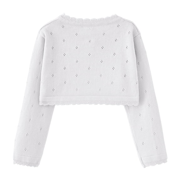 Auroural Girl Cardigan Kids Long Sleeve Cardigan Jacket 0-10Y