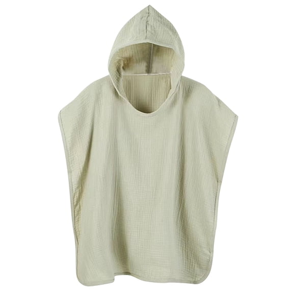 Auroural Girls Clothes Size 6 Children's Summer Solid Casual Thin Hooded Cape Bath Towels for Kids