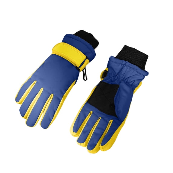 Auroural Kids Gloves Winter Boys 9 Years Toddler Kids Boys Girls Gloves Winter Outdoor Windproof Warm Lock Temperature Ski Gloves