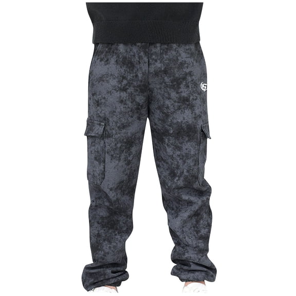Auroural Kids Pants Boys Cargo Pants Size 8 Spring Children Pants Men Work Pants Children Pocket Guard Pants Casual Outwear Pants