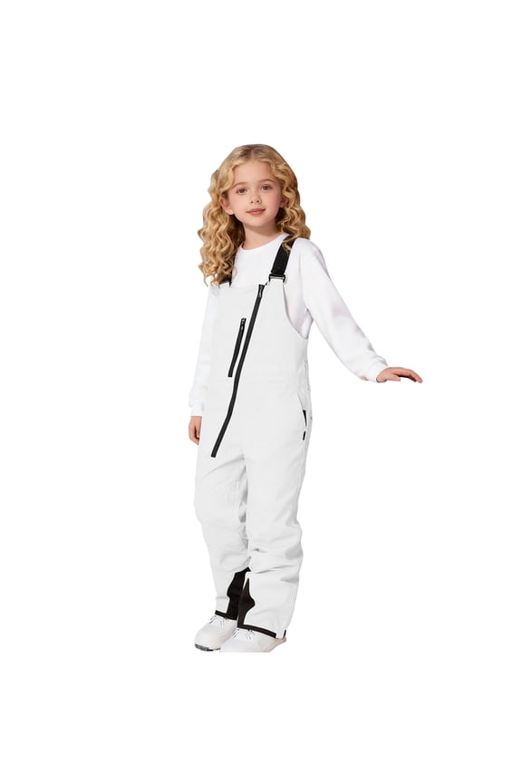 Kids Ski Pants Boys Ski Pants Size 10-12 Girls Ski Pants Size 10-12 Kid's Girls and Boys Snow Ski Overalls Windproof Insulated Romper Snowpants