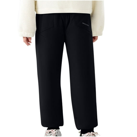 Auroural Kids Ski Pants Boys Ski Pants Size 14/16 Children's Solid Color Outdoor Versatile Sanitary Pants Bellbottom Pants Casual Pants Fashion
