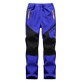 thumbnail image 1 of Auroural Kids Ski Pants Boys Ski Pants Size 6 Girls Ski Pants Boys Girls Fashion Solid Color Keep Warm Windproof Water Proof Outdoor Hiking Ski Pants, 1 of 9