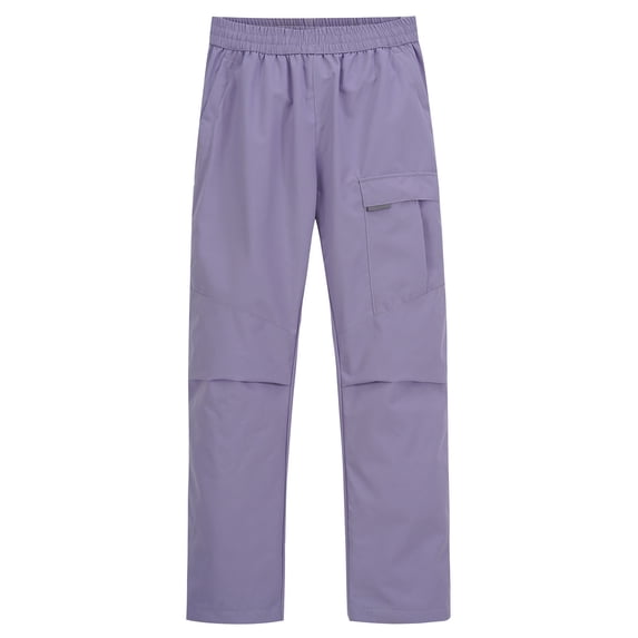 Auroural Kids Ski Pants Girls Ski Pants Woman Casual Fashion Elastic Waist Solid Windproof and Waterproof Trousers Ski Pants