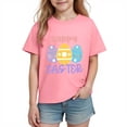 thumbnail image 1 of Auroural Shirts for Toddler Girls Size 4/5 Boys Girls Easter Shirts Tshirt Short Sleeve Top Funny Graphic Tshirts 3-14 Years, 1 of 8