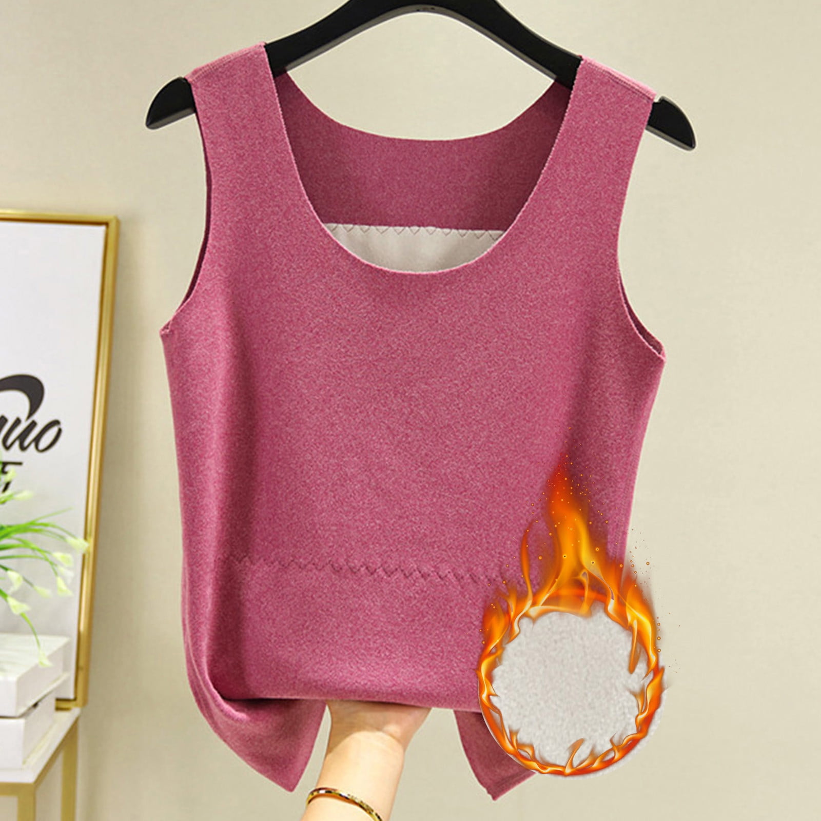 Auroural Thermal Underwear for Women Derong Thermal Vest Female Fall