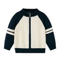 thumbnail image 1 of Auroural Toddler Girl Clothes 4t Spring Children's Fashion Versatile Knit Sweater Jacket Boys And Girls Baby Warm Cardigan Long-sleeved Sweater, 1 of 9