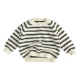 thumbnail image 1 of Auroural Toddler Girl Clothes 5t Spring Children's Fashion Versatile Knit Sweater Jacket Boys And Girls Baby Warm Cardigan Long-sleeved Sweater, 1 of 4