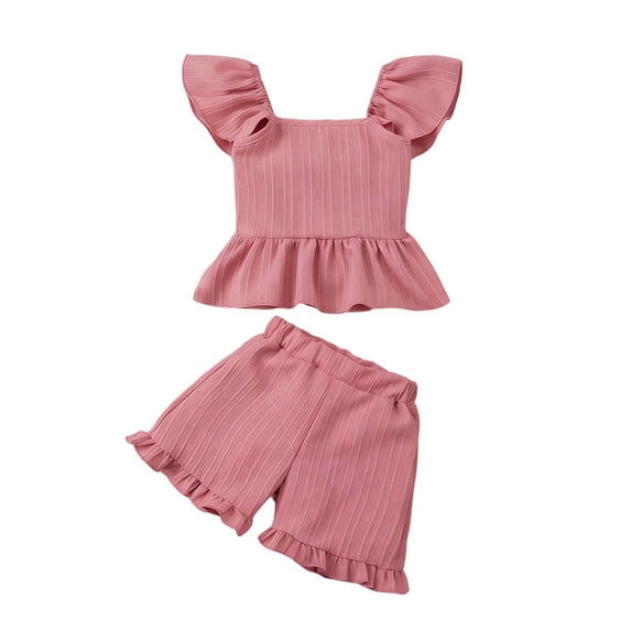 Auroural girl clothes sets Sleeveless Dress For Girls