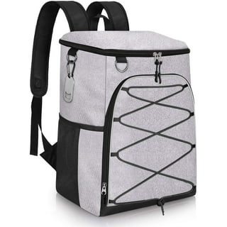 Igloo 6 Can, Convertible Polyester Backpack Lunch Bag Cooler, Navy Trellis