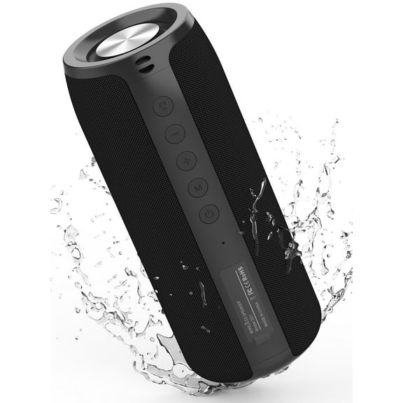 Aursear Portable Bluetooth Speaker, Wireless Speaker with Deep Bass Sound, Outdoor Speakers with Bluetooth 5.0, 30H Playtime, Dual Pairing for Home,Party