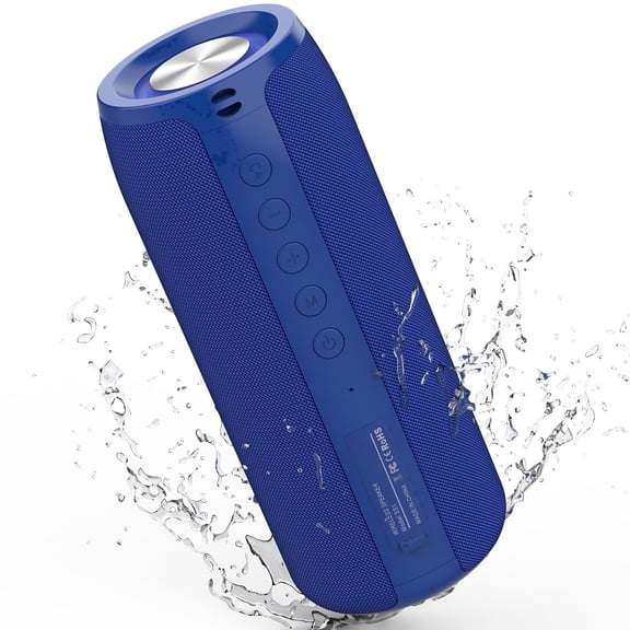 Portable Bluetooth Speaker IPX5 Waterproof, 24W Loud Sound, Deep Bass, Bluetooth 5.3, Wireless Stereo Pairing, 30H Playtime, for Home/Outdoor/Party/Beach, Birthday Gift