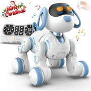 Aursear RC Robot Dog Toy for Kids, Interactive Learning Robot Toy with Lights & Sounds, Best Gift for Ages 3-8 Boys & Girls