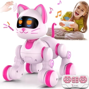 Gmdisc RC Robot Toys for Kids, Programmable Robot with Head Touch Sensing & Music Function, Toys Gift for 3-8