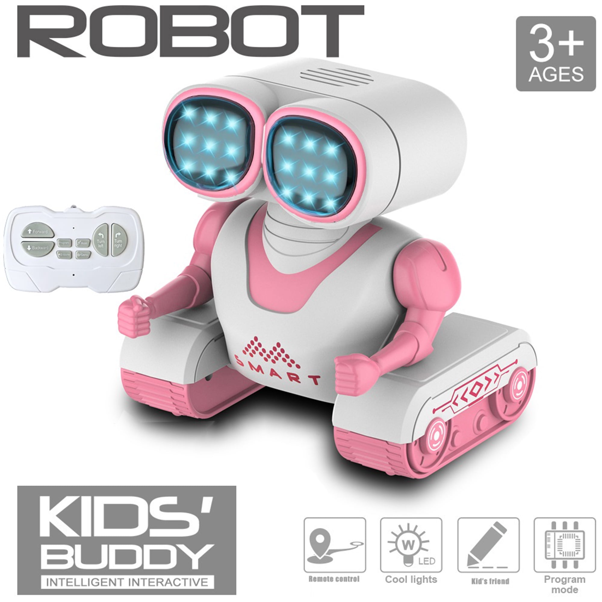 Aursear RC Robot Toys for Kids \u0026 Toddlers Ages 3-8,Interactive Learning Toys,Programmable Smart Robot with Walking Singing Dancing