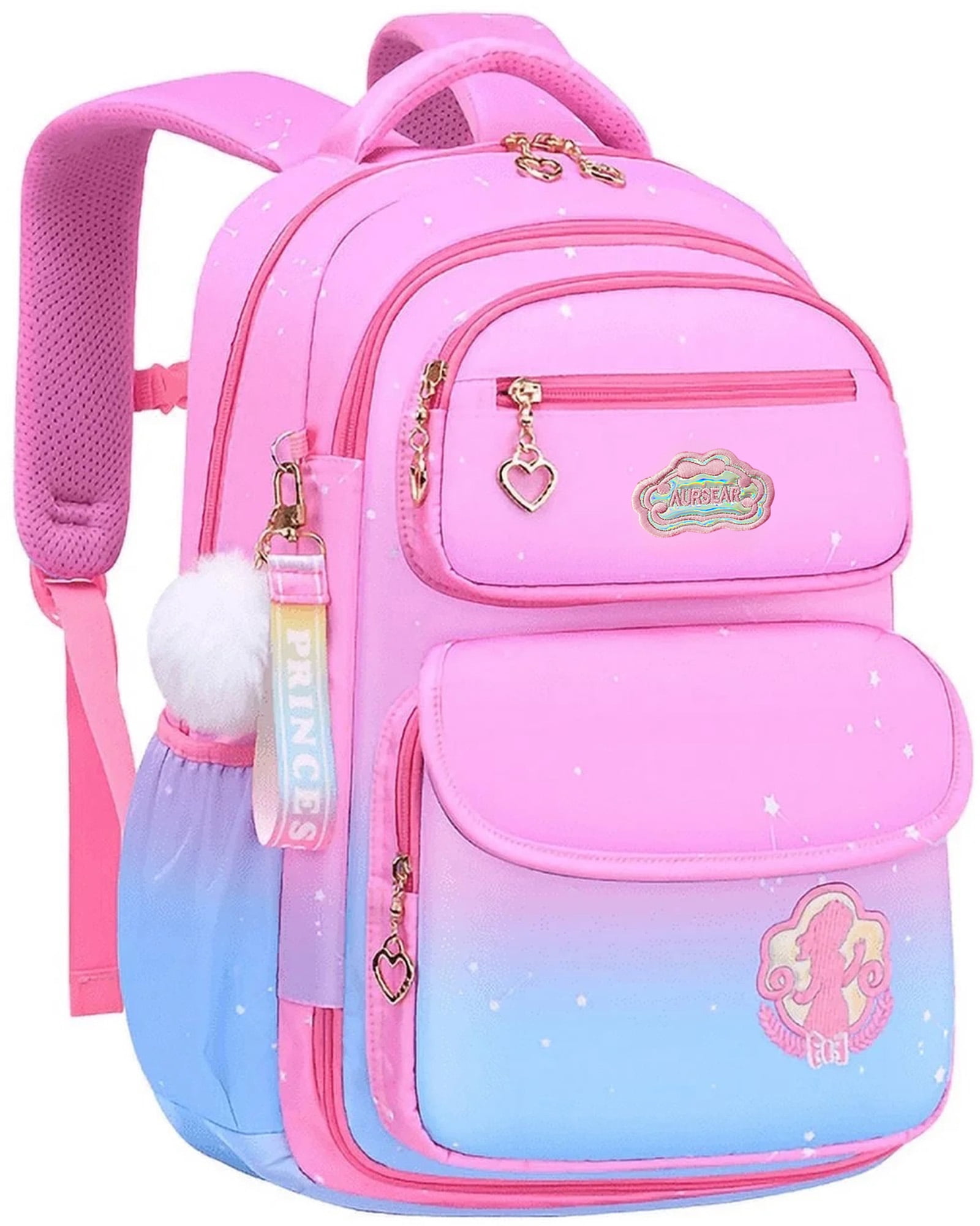 3PCS Children's Teen School Bag Four-piece Bag, Handbag