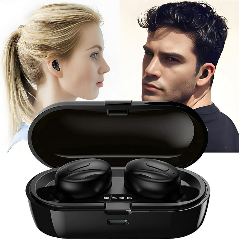 Aursear TWS Bluetooth 5.0 Earbuds IPX5 Stereo Bass Noise Cancelling Mic Charging Case Walmart