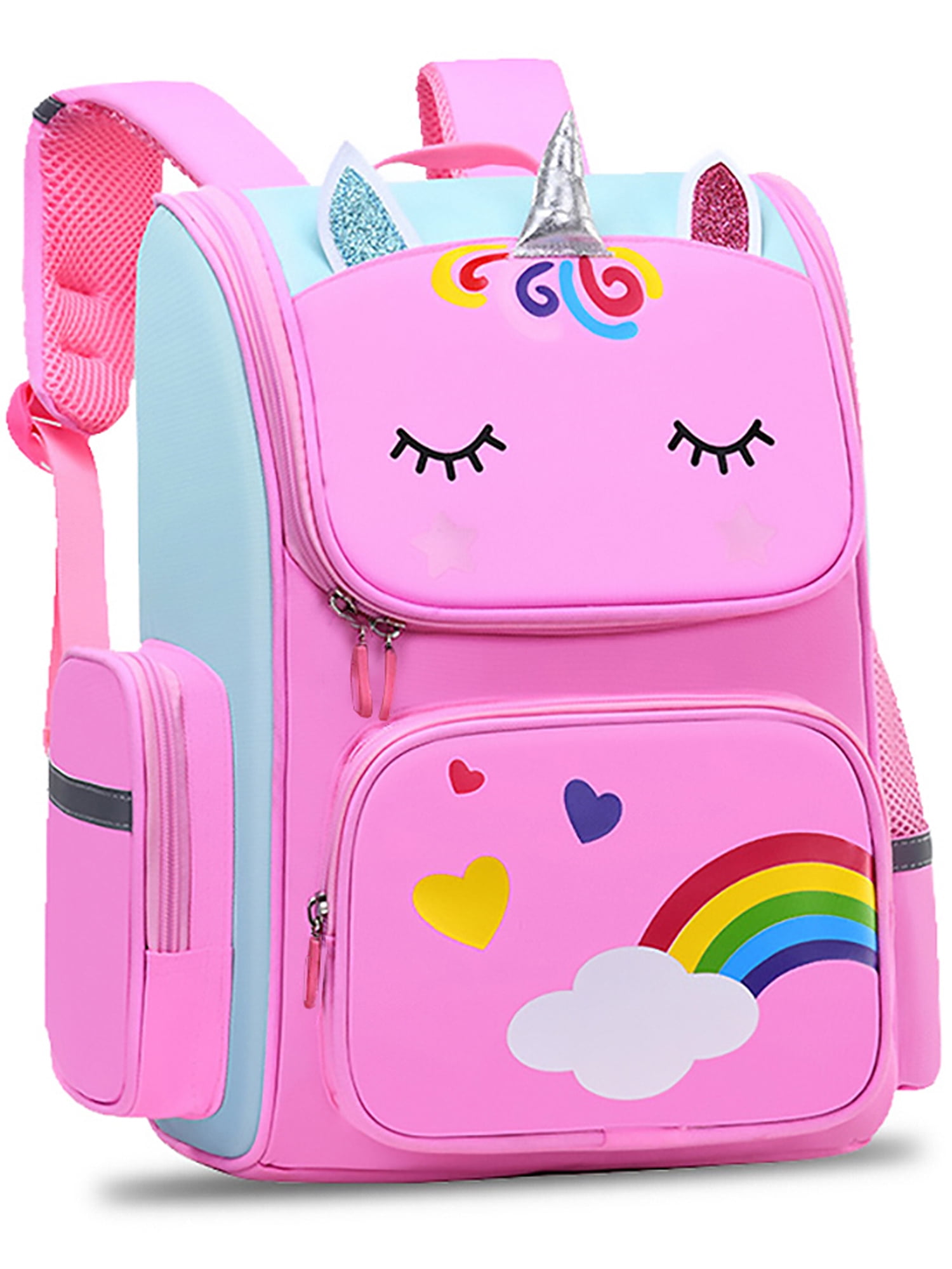 Barbie Beautiful Unicorn School Bag Pack Pink 16Inches 12Y