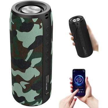 Aursear Waterproof Bluetooth Speaker, Aursear Portable Bluetooth Speaker, Portable Wireless Speaker with Loud Stereo Sound, TWS Pairing for Home, Party, IPX5 Waterproof