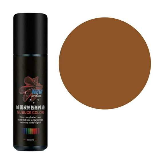 Aursykel 2.5 fl oz Velvet Skin Suede Color Restoration for Shoes Boots Jackets Purses and Nourish Leather with Easy Application Quick Repair and Maintenance for Faded Suede