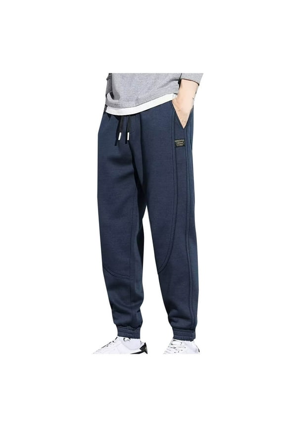Big and Tall Pant Men's Casual Jogger Sweatpants Drawstring Elastic Waist Pants Wiht Pockets Sport Work Sweatpant