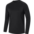 thumbnail image 1 of Aursykel Big and Tall Tops Long Sleeve Shirts for Men Quick Dry T Shirt Running Workout Athletic Gym Tee Top, 1 of 2