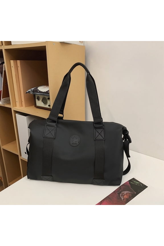 Duffel Bag Sports Tote Gym Bag with Shoe Compartment Travel Overnight Bag for Men and Women Airline Compliant Dry Wet Separation Large Capacity for Fitness Yoga Camping