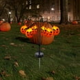 thumbnail image 1 of Aursykel Halloween Decorations Outdoor Solar Powered Led Lights for Courtyard Safety with Energy Saving and Long Lasting Use for Spooky Yard Decor 23.6x3.9x3.9in Orange, 1 of 6