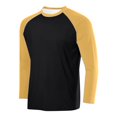 thumbnail image 1 of Aursykel Long Sleeve Tops for Men Big and Tall Shirts Breathable Athletic Top Running Hiking Tee Shirt Crew Neck Pullover Clothes, 1 of 2