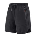 thumbnail image 1 of Aursykel M-5XL Mens Shorts with Zipper Pockets Big and Tall Summer Running Hiking Workout Comfy Short Pants, 1 of 7