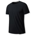 thumbnail image 1 of Aursykel Mens Big and Tall T Shirt M-5XL Casual Loose Short Sleeve Tee Comfort Breathable Crew Neck Top for Men, 1 of 6