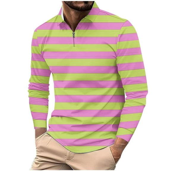 Aursykel Mens Big and Tall T Shirts Casual Fashion Top Long Sleeve Tops for Men Quarter Zip Comfort Tee Shirt