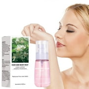 Aursykel Scented Women's Perfume Spray Nourishes and Hydrates Hair and Body with Long Lasting Fragrance Suitable for Travel or Gym Use in Convenient 60ml Bottle Prevents Electricity