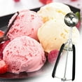thumbnail image 1 of Aursykel Stainless Steel Ice Cream Cookie Dough Scoop Set 3 Sizes for Baking and Cooking Nonstick Ergonomic Handle Dishwasher Safe Multifunctional Tool for Kitchen Iindispensable, 1 of 5