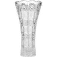thumbnail image 1 of Aurum Crystal AU51966 12" Vase 500PK Bohemia Crystal, Hand Cut Crystal, Vintage Design, 1 of 3