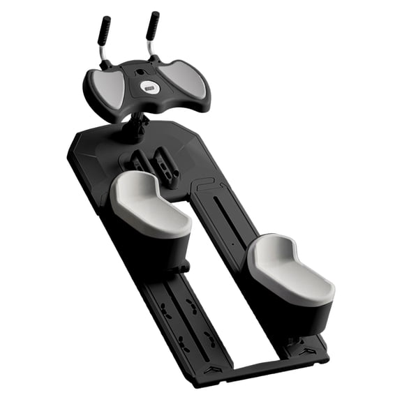 AurumEdge Adjustable Weight Loss Crawling Trainer, Spine Twist and Stretch Equipment for Core Strength & Back Relief, Adjustable Height & Non-Slip Design, Supports 220lbs Clearance