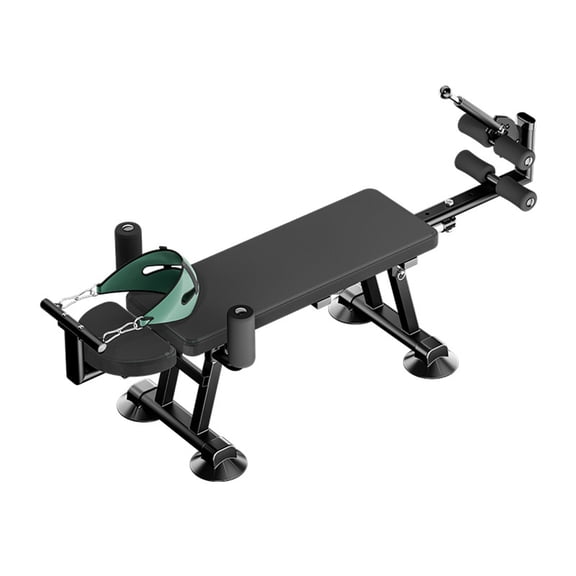 AurumEdge Full Body Traction Table, 35W Electric Lumbar Traction Bed, Remote Control Cervical Traction Bench, Body Stretching Device for Neck Lumbar Pain Relief Clearance Traction Bed