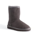 thumbnail image 1 of Aus Wooli Australia Mid Calf Zip Sheepskin Boot - Grey, 1 of 9