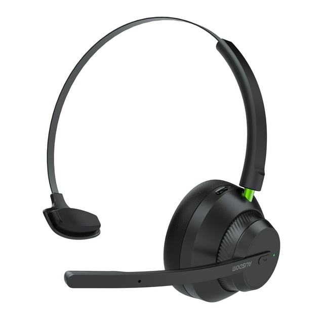 Ausdom A2301 Wireless Bluetooth Headset, Noise Canceling Mic, Workfrom