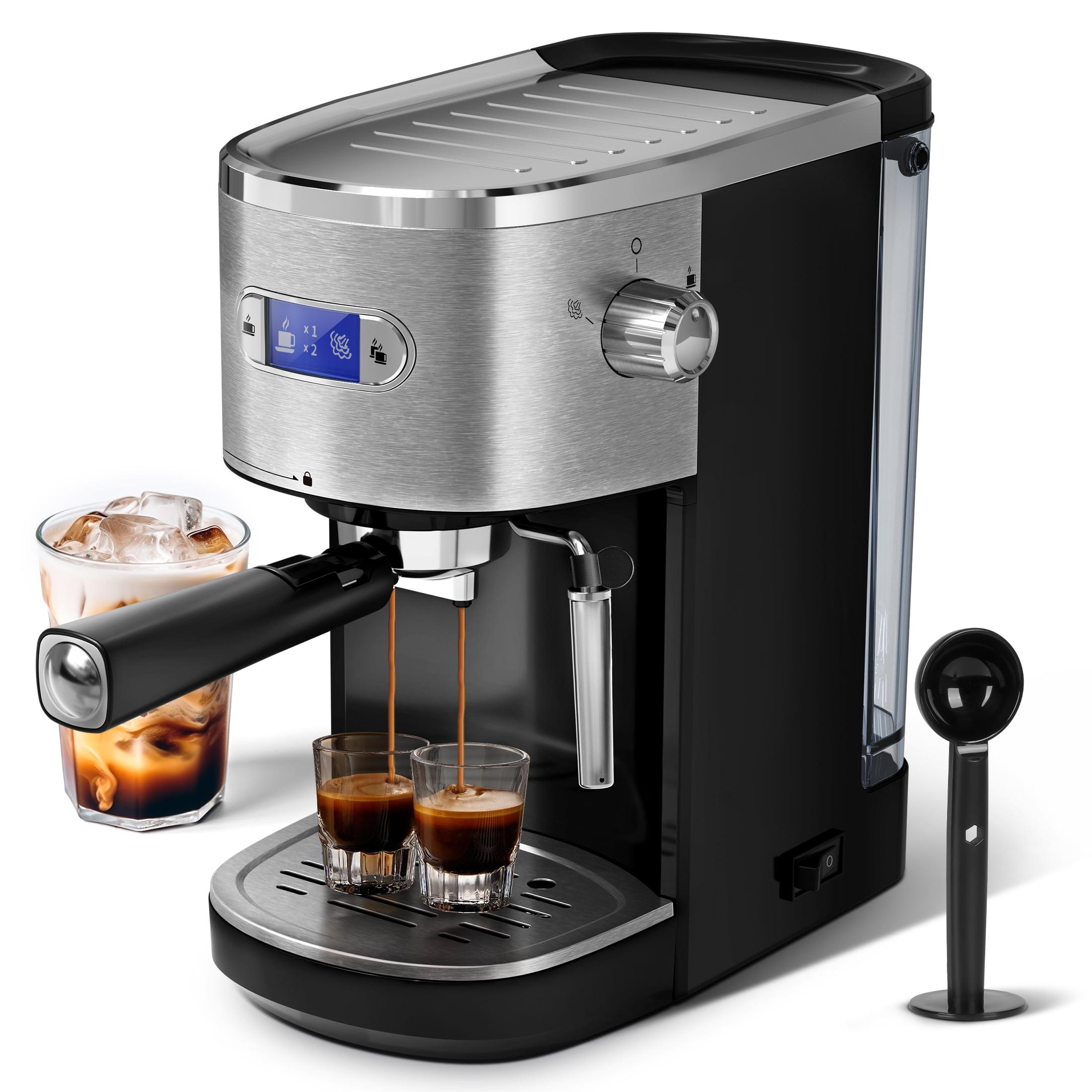 Arzum Okka Automatic Turkish Coffee Machine, Maker, USA 120V UL, Black/Chrome