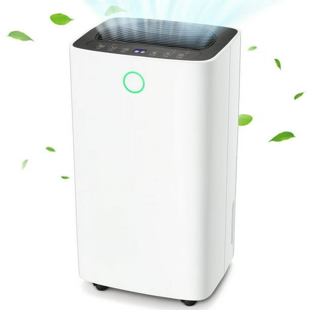 Auseo 30 Pint Dehumidifiers, 2000 Sq. Ft Dehumidifier with Drain Hose