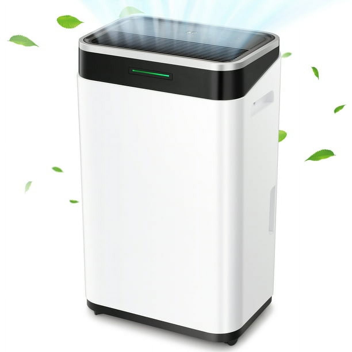 Auseo 50 Pint Dehumidifiers, 4500 Sq. Ft Dehumidifier with Drain Hose, 1.72 Gallon Water Tank, 3