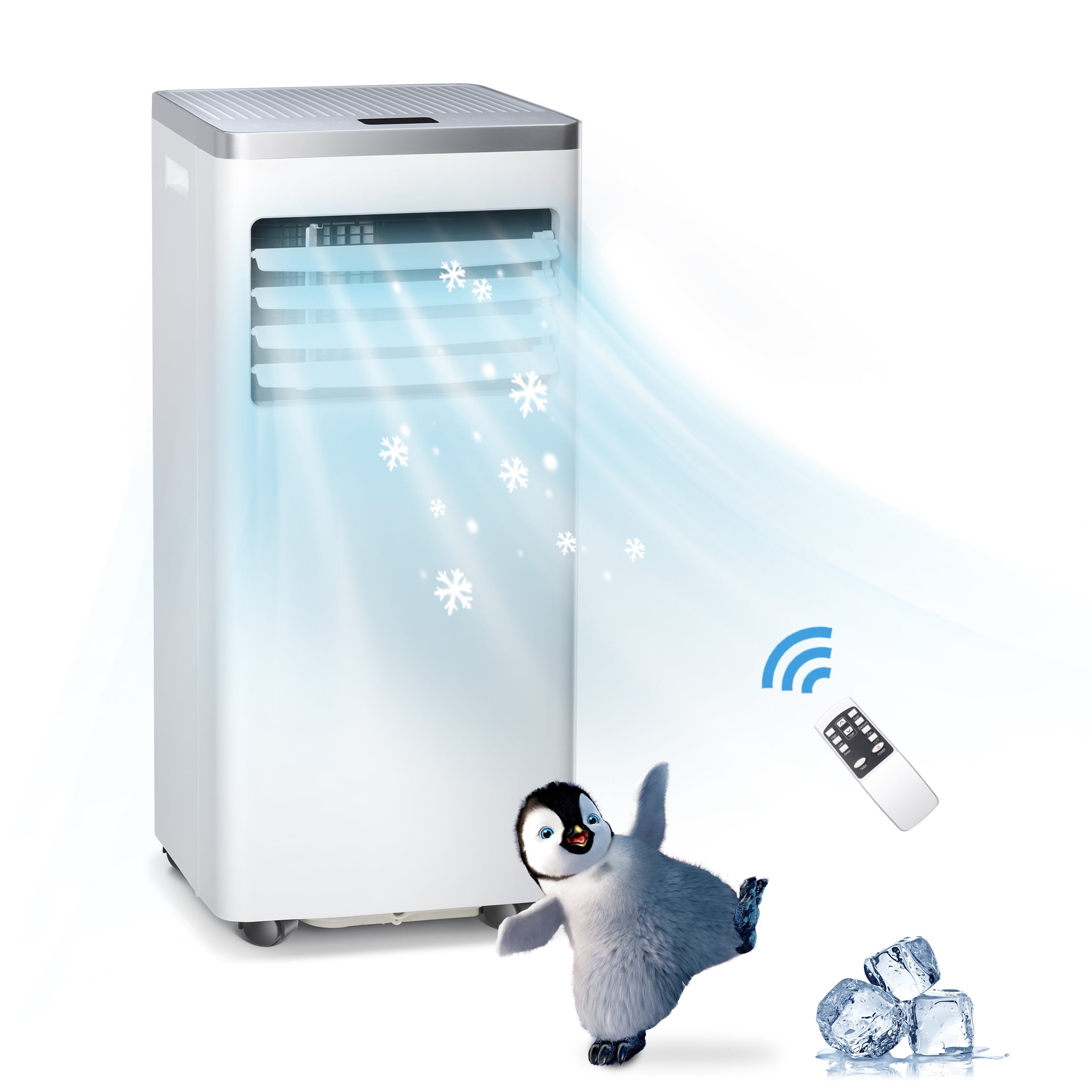 RWFLAME Portable Air Conditioner8000 BTU Powerful Home AC Unit with Built  in Dehumidifier Fan ModeCools 350 SqFtFunctional Portable AC with Remote  Control24Hrs TimerInstallation Kit White｜TikTok Search